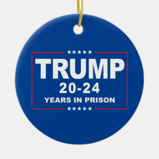 Adorno De Cerámica TRUMP 20 - 24 años en prisión - Anti-Trump