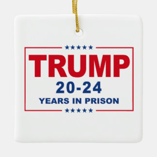 Adorno De Cerámica TRUMP 20 - 24 años en prisión - Anti-Trump