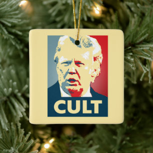 Adorno De Cerámica Trump Cult