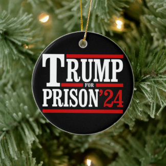 Adorno De Cerámica Trump en prisión '24