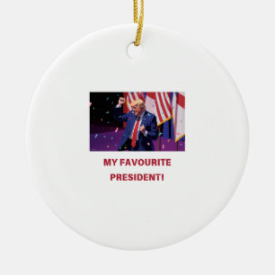 Adorno De Cerámica TRUMP - MI mercadería PRESIDENCIAL FAVORITA