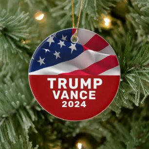 Adorno De Cerámica Trump Vance