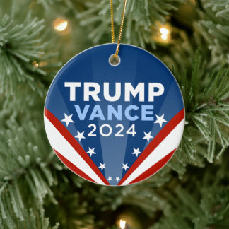Adorno De Cerámica Trump Vance 2024
