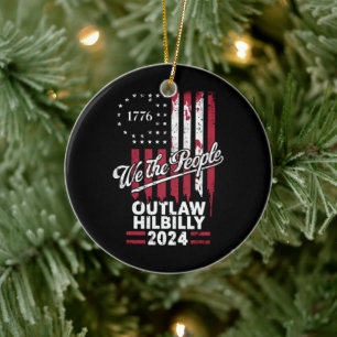 Adorno De Cerámica Trump Vance 2024 Donald Trump Fuera de la ley Hill