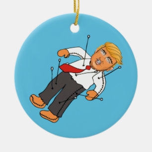 ADORNO DE CERÁMICA TRUMP VOODOLL
