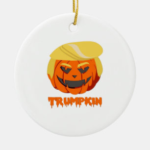 Adorno De Cerámica Trumpkin Classic - Otoño básico