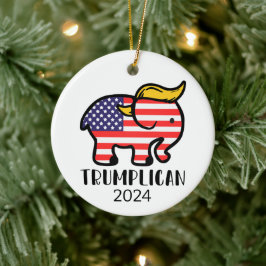 Adorno De Cerámica Trumplican Elephant