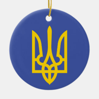 Adorno De Cerámica Tryzub Ukrainian Ornament