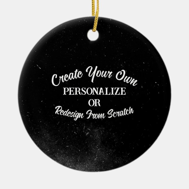 Adorno De Cerámica Tu diseño aquí - Crea tu propio (Frente)