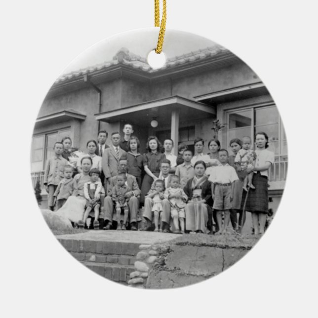 Adorno De Cerámica Tu imagen familiar (Frente)