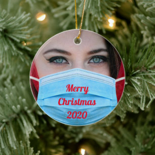 Adorno De Cerámica TU Máscara Face 2020 personalizada