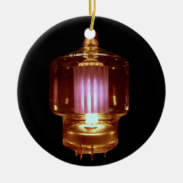 Adorno De Cerámica Tubo de vacío del transmisor brillante