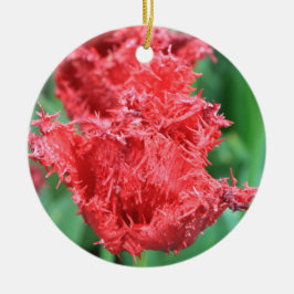 Adorno De Cerámica Tulip Ornament