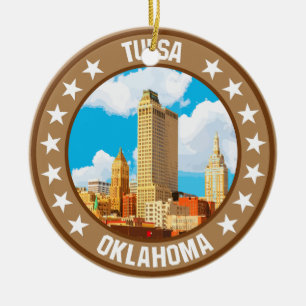 Adorno De Cerámica Tulsa