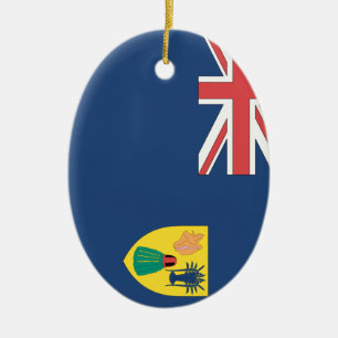 Adorno De Cerámica Turcos y Caicos