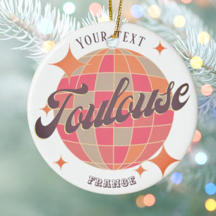 Adorno De Cerámica Turistas de recuerdo decorativos de Toulouse Franc