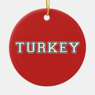 Adorno De Cerámica Turkey