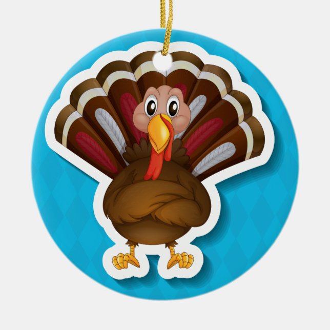 Adorno De Cerámica Turquía (Frente)