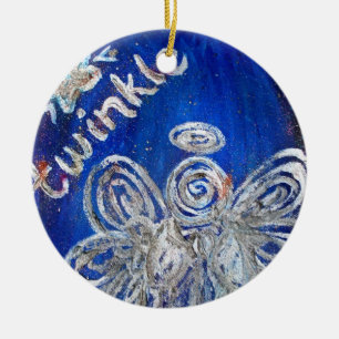 Adorno De Cerámica Twinkle Angel Ornament Pendant