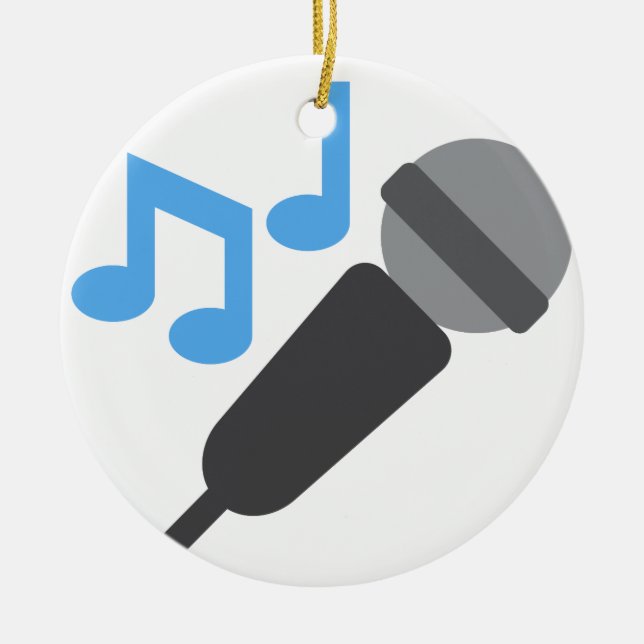 Adorno De Cerámica Twitter emoji - MIc (Frente)