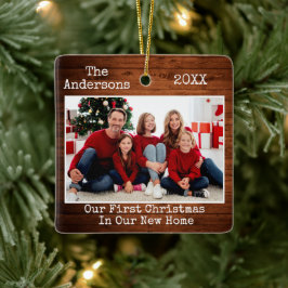 Adorno De Cerámica Typewriter Textos Madera Primera Navidad Nuevo Hog