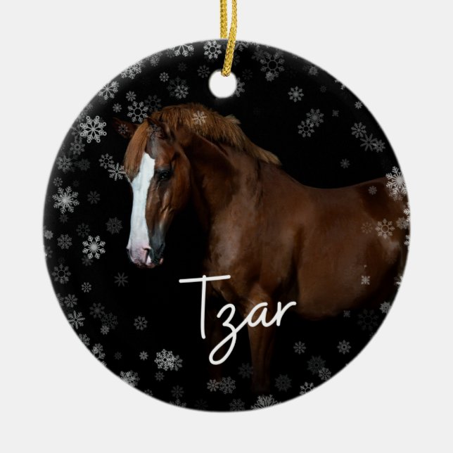 Adorno De Cerámica Tzar Ornament (Frente)