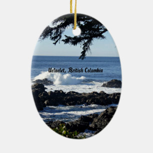 Adorno De Cerámica Ucluelet, Columbia Británica