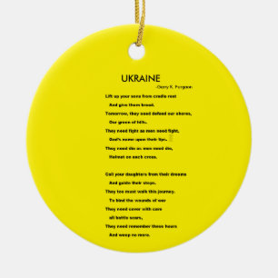 ADORNO DE CERÁMICA UCRANIA
