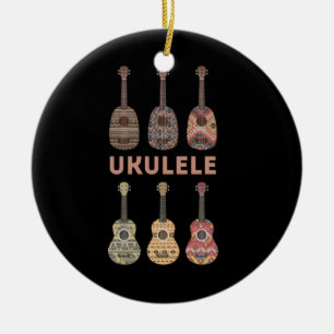 Adorno De Cerámica Ucrania hawaiana tipo de instrumentos musicales