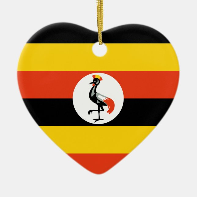 Adorno De Cerámica Uganda (Frente)