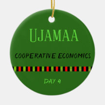 Ujamaa - Día de Kwanzaa 4 Verde