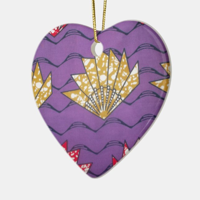 Adorno De Cerámica Último arte de patrón de moda tradicional de Áfric (Izquierda)