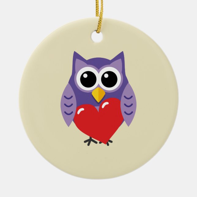 Adorno De Cerámica Un amor exclusivo (Frente)