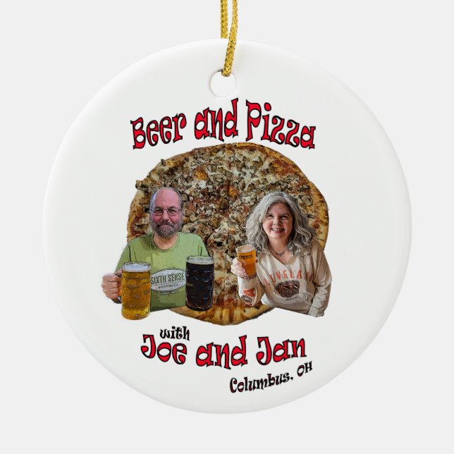 Adorno De Cerámica Un árbol de Navidad debe... (Frente)