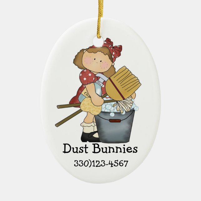 Adorno De Cerámica Un bello tema LIMPIO (Frente)