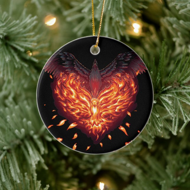 Adorno De Cerámica Un corazón renacido (Árbol)