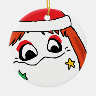 Adorno De Cerámica un crimmus vry del wuree del nieko