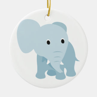 Adorno De Cerámica Un elefante pequeño