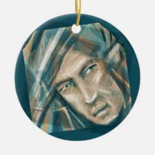 Adorno De Cerámica Un elfo verde desafiante