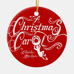 Adorno De Cerámica Un Navidad Carol
