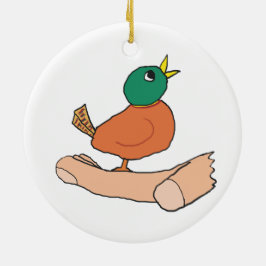 Adorno De Cerámica Un pájaro en la mano vale dos en el Bush