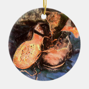 Adorno De Cerámica Un par de zapatos, Vincent van Gogh