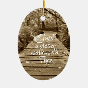 Adorno De Cerámica Un paseo más cercano con el himno