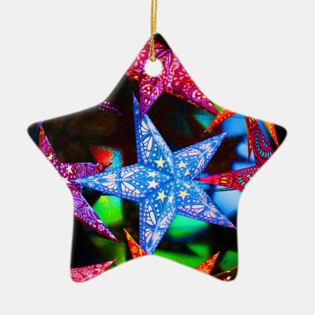 Adorno De Cerámica Un puñado de estrellas (Frente)