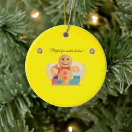 Adorno De Cerámica Un regalo festivo para los amantes de la cocina