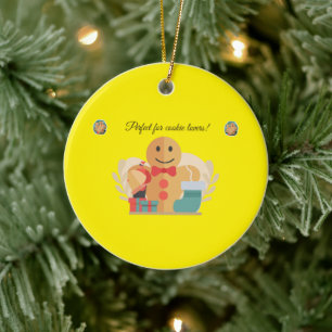 Adorno De Cerámica Un regalo festivo para los amantes de la cocina