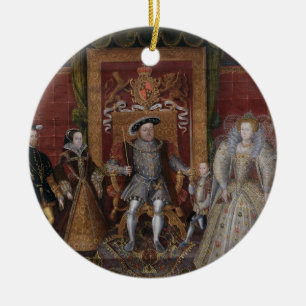 Adorno De Cerámica Un supuesto de la sucesión Tudor: La familia de