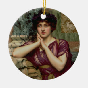 Adorno De Cerámica Una Beauty clásica, 1901 (aceite en lona)