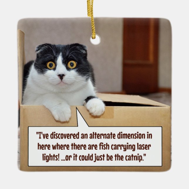 Adorno De Cerámica Una dimensión alternativa (Anverso)