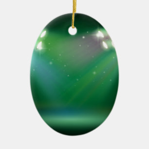 Adorno De Cerámica Una etapa con los proyectores